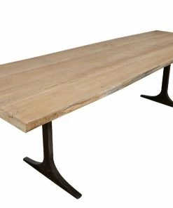 AUGUST- BOCA LIVE EDGE DINING TABLE 96"
