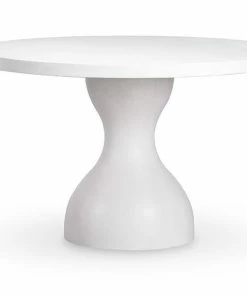 AUGUST- PARROT DINING TABLE WITH 60" NATURAL IVORY CONCRETE TOP Tables
