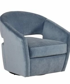 AUGUST- Accent Chairs Reggie Swivel Chair (La Express)