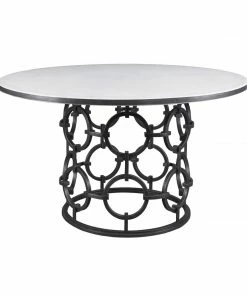 AUGUST- Seaton Dining Table (54" Stone)