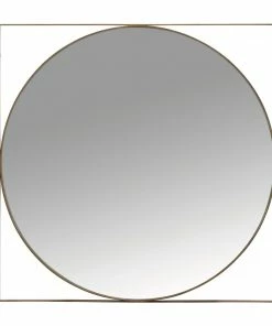 AUGUST- Carpenter Brass Mirror