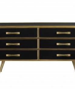 AUGUST- Dean Smoked Mirror Dresser Dressers & Chests