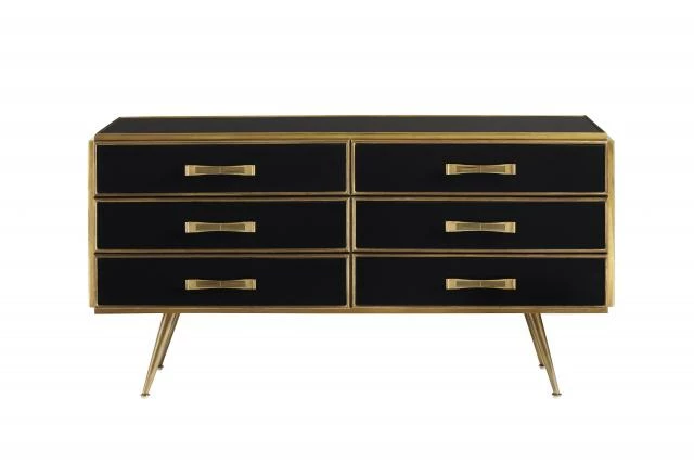 AUGUST- Dean Smoked Mirror Dresser Dressers & Chests 4 AUGUST- Dean Smoked Mirror Dresser Dressers & Chests