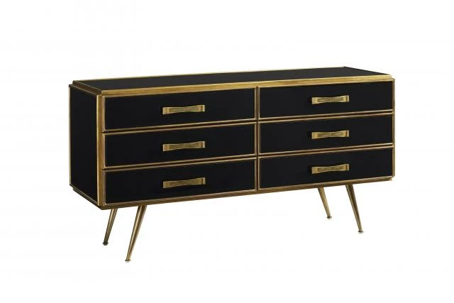 AUGUST- Dean Smoked Mirror Dresser Dressers & Chests 3 AUGUST- Dean Smoked Mirror Dresser Dressers & Chests