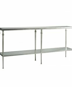 AUGUST- Tria Console (Aged Silver) Buffets & Servers
