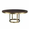 AUGUST- 72" Grant Table (Brass) Dining Tables