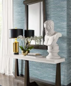 WALLQU- Luxe Retreat Osprey Faux Grasscloth