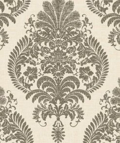 WALLQU- Luxe Retreat Antigua Damask