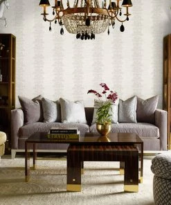 WALLQU- Palm Frond Stripe Stringcloth