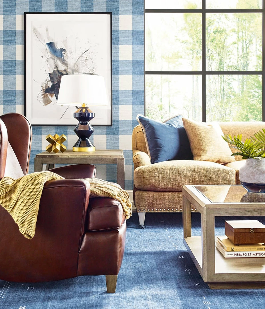 WALLQU- Luxe Retreat Rugby Gingham 4 WALLQU- Luxe Retreat Rugby Gingham