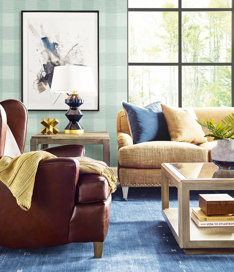 WALLQU- Luxe Retreat Rugby Gingham 4 WALLQU- Luxe Retreat Rugby Gingham