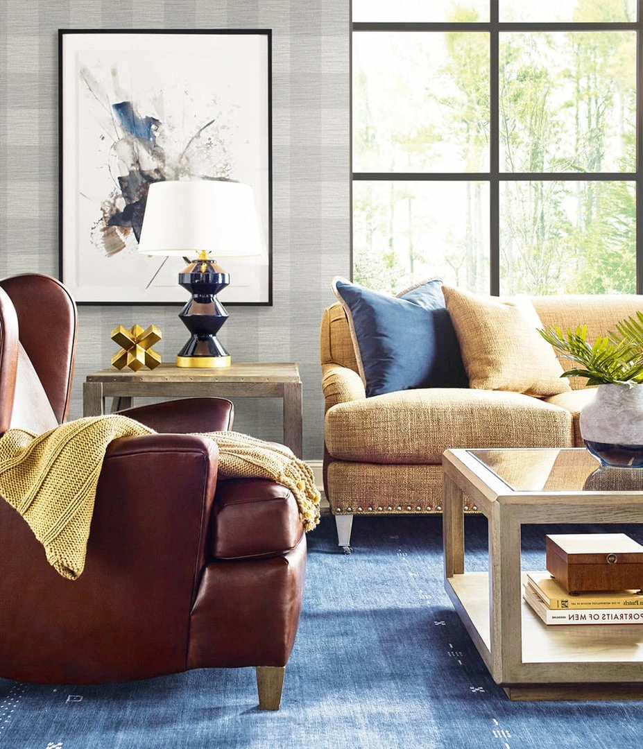 WALLQU- Rugby Gingham Luxe Retreat 4 WALLQU- Rugby Gingham Luxe Retreat