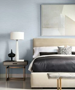 WALLQU- Luxe Retreat Faux Linen Weave