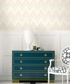 WALLQU- Regent Flamestitch Stringcloth Luxe Retreat