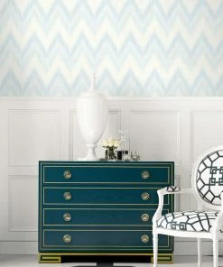 WALLQU- Regent Flamestitch Stringcloth Luxe Retreat