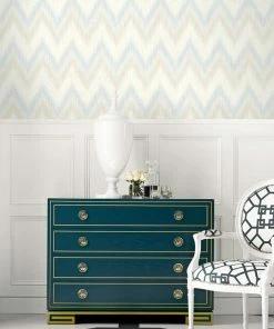 WALLQU- Regent Flamestitch Stringcloth Luxe Retreat