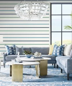WALLQU- Crew Stripe Luxe Retreat