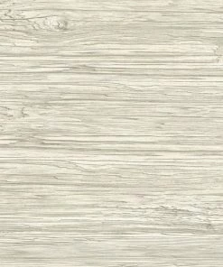 WALLQU- Washed Shiplap Embossed Vinyl Luxe Retreat