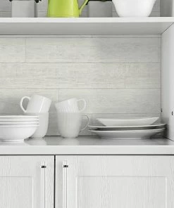 WALLQU- Rustic Shiplap Coastal