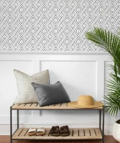 WALLQU- Boho Grid Luxe Haven
