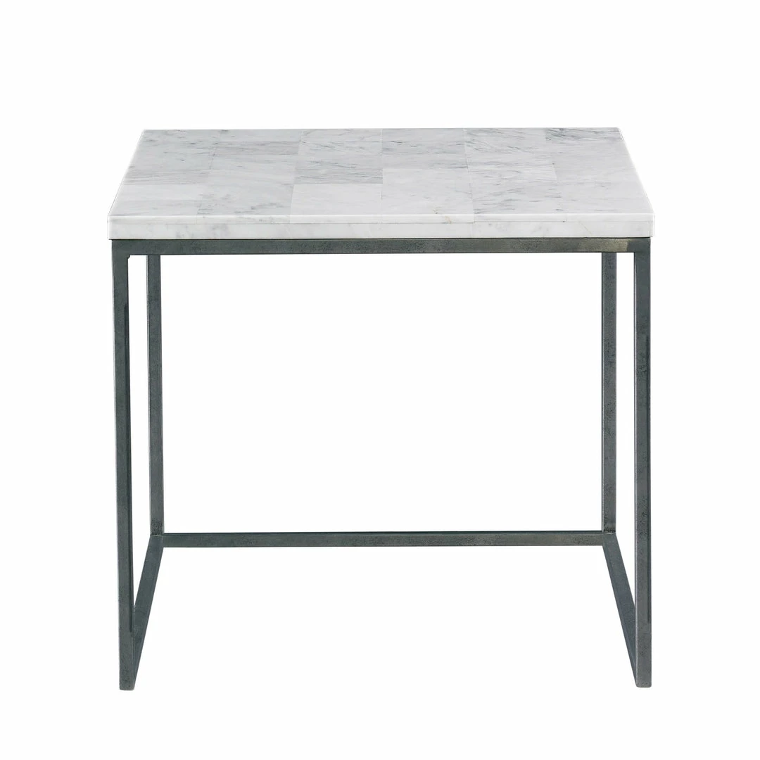 AUGUST- Nolan Side Table ( White Stone) 4 AUGUST- Nolan Side Table ( White Stone)