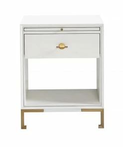AUGUST- Nightstands Julien Small Nightstand (Snow)