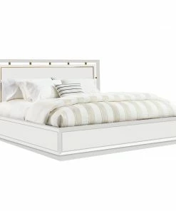 AUGUST- Julien King Bed (Snow) Beds