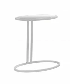 AUGUST- Accent Tables Elsa Table (Nickel)