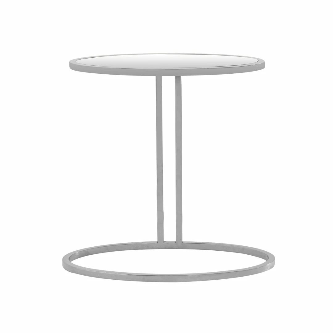 AUGUST- Accent Tables Elsa Table (Nickel) 4 AUGUST- Accent Tables Elsa Table (Nickel)
