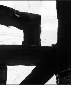 WENDOV- Abstract Untitled Black And White 1