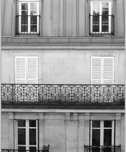 WENDOV- Shuttered Home Paris (Framed) Photography