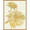 WENDOV- Gold Leaf Wood Cut 1 Nature