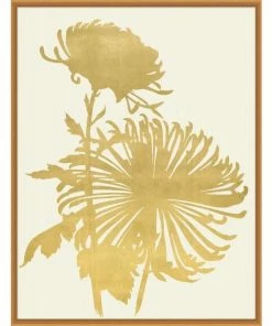 WENDOV- Gold Leaf Wood Cut 1 Nature