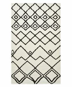 SOLORU- Danae Handmade Area Rug 5 X 8 Area Rugs