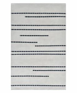 SOLORU- Fairfax Handmade Area Rug 5 X 8 Area Rugs