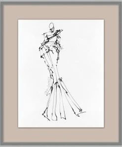 WENDOV- Figurative Gown Sketches 1