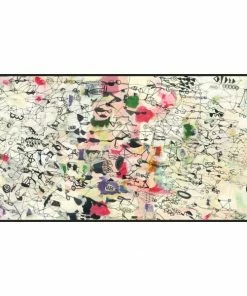 WENDOV- Abstract Pink Garden