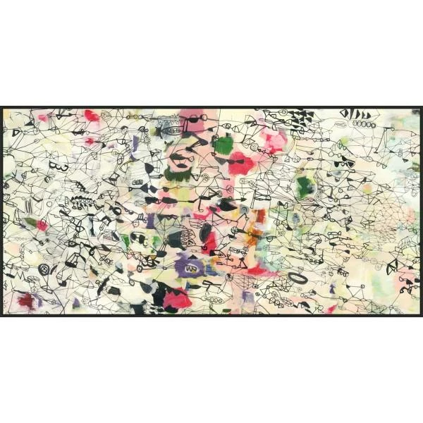 WENDOV- Abstract Pink Garden 3 WENDOV- Abstract Pink Garden