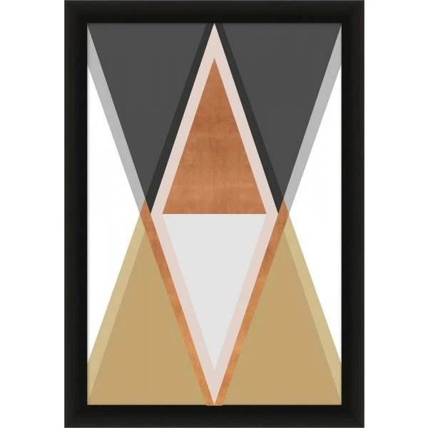 WENDOV- Abstract Copper Geometric 1 3 WENDOV- Abstract Copper Geometric 1