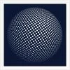 WENDOV- Navy Sphere 2 Abstract