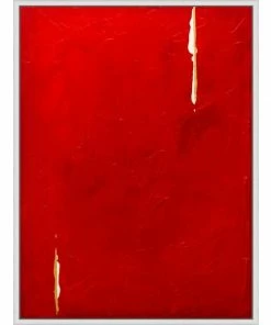 WENDOV- Red Wash Abstract