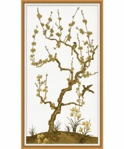 WENDOV- Golden Blossom Chinoiserie 2 Nature