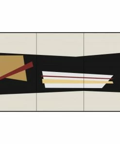 WENDOV- Abstract Modern Form Triptych 2