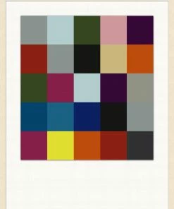 WENDOV- Modern Color Grid 2 Abstract