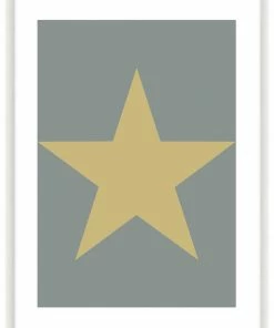 WENDOV- Abstract Modern Color Star 4